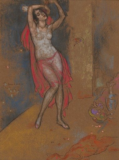 Anna Pavlova in Oriental Fantasy, Chicago, 1915-16