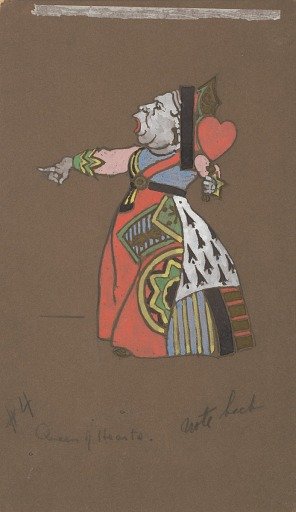 Queen of Hearts (costume design for Alice-in-Wonderland)