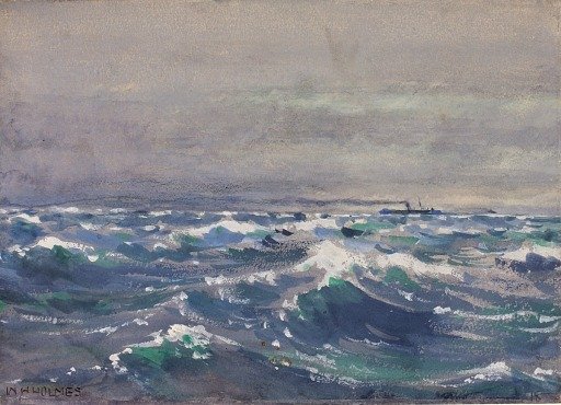 On the Steamer Bremen, off Nova Scotia, 1880