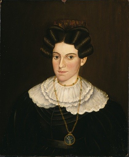 Woman in Black Dress