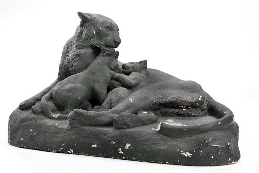 American Panther and Cubs