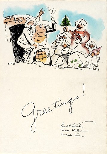 Christmas Greetings 1933