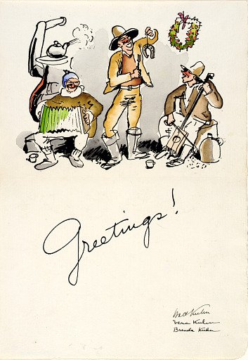 Christmas Greetings 1934