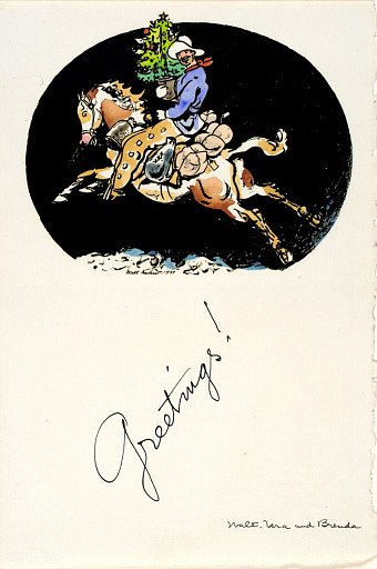 Christmas Greetings 1937