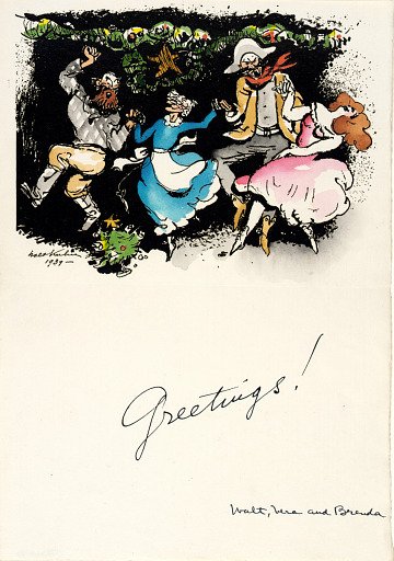 Christmas Greetings 1939