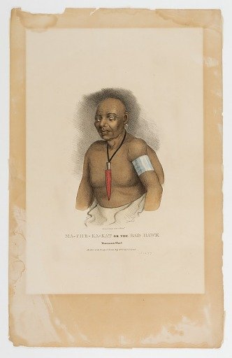 Ma-che-ka-kat, a Menominee Chief