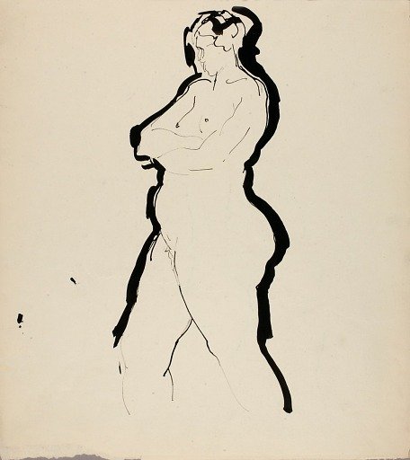 Standing Nude