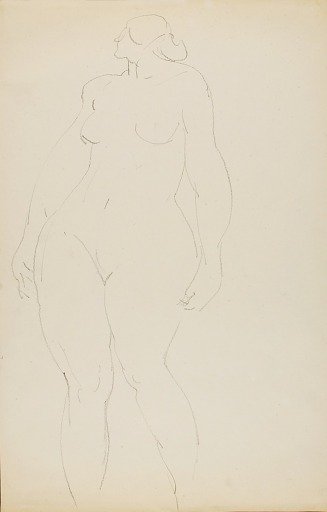 Standing Nude