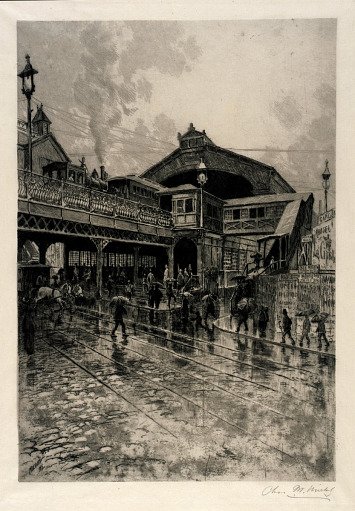 Entrance to Brooklyn Bridge