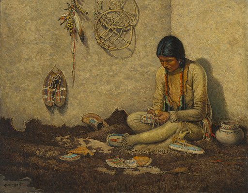 A Moccasin Maker