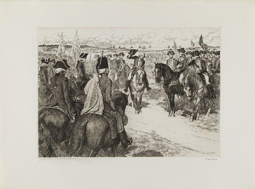 The Surrender of Cornwallis (from the portfolio "The Bicentennial Pageant of George Washington")