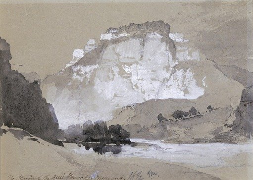 The Cañon of the Belle Fourche, Wyoming