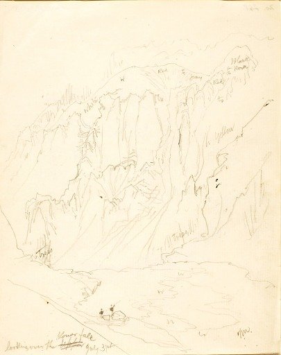 Looking over the Lower Falls
