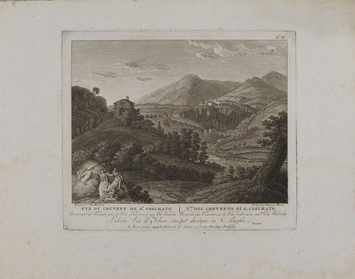 Uve (sic) du Couvent de St. Cosimato (no. II)