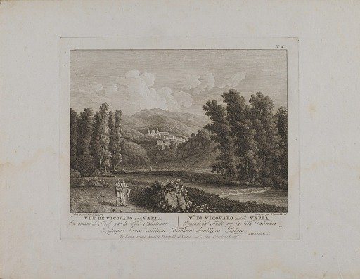 Vue de Vicovaro Anc. Varia (no. 1)