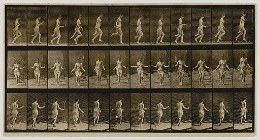 Woman Using Skipping Rope, from the book Animal Locomotion