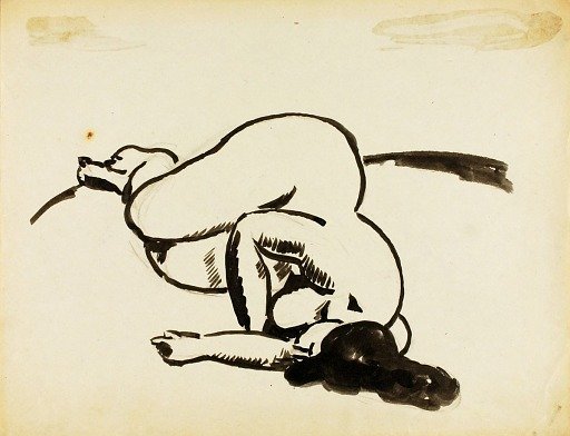 Female Nude Lying Down