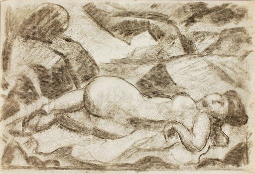 Female Nude, Reclining