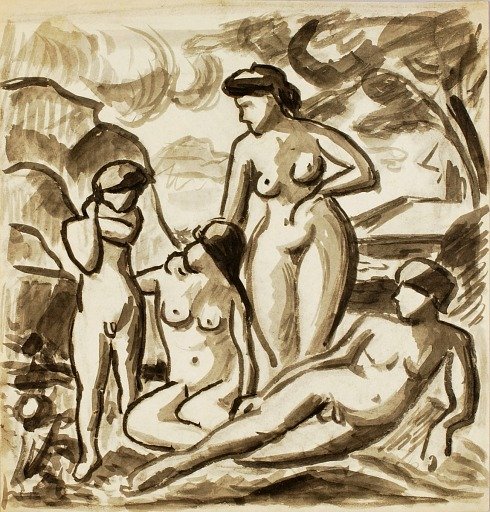 Group of Nudes