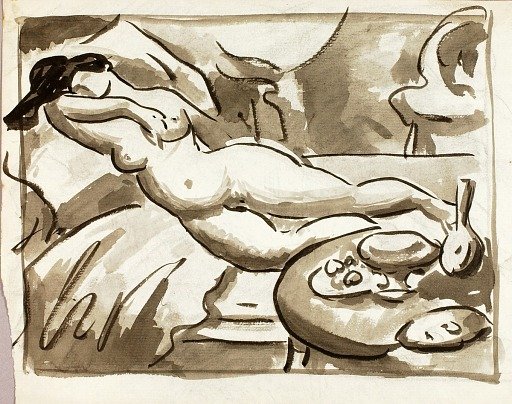 Reclining Female Nude