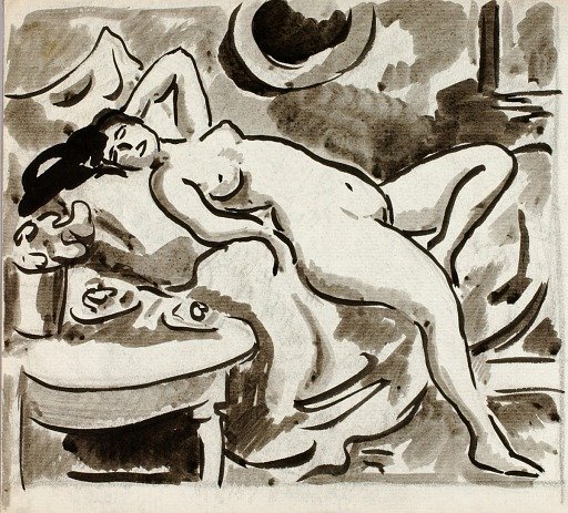 Reclining Female Nude
