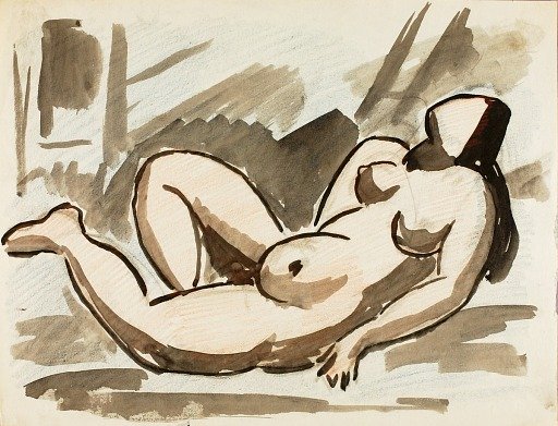 Reclining Female Nude