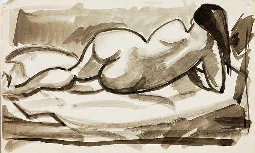 Reclining Female Nude