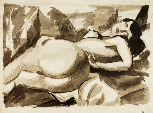 Reclining Nude, Female