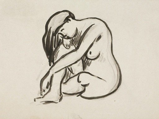 Seated Nude