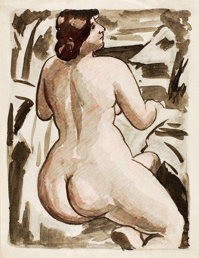Standing Female Nude