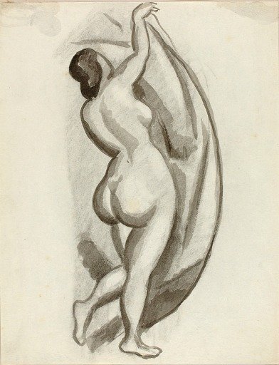 Standing Female Nude