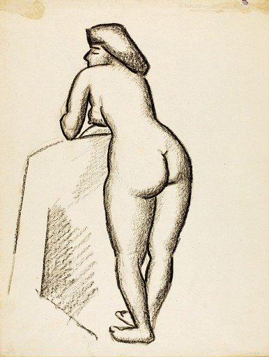 Standing Female Nude
