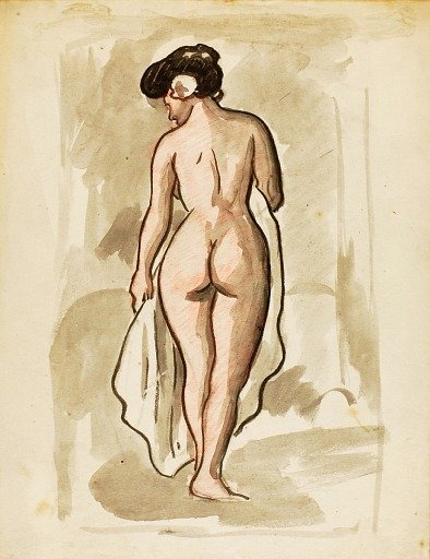 Standing Female Nude