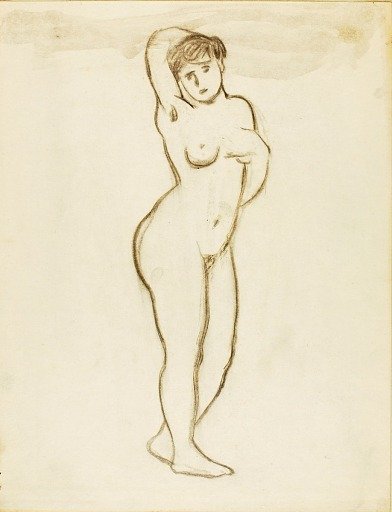 Standing Female Nude