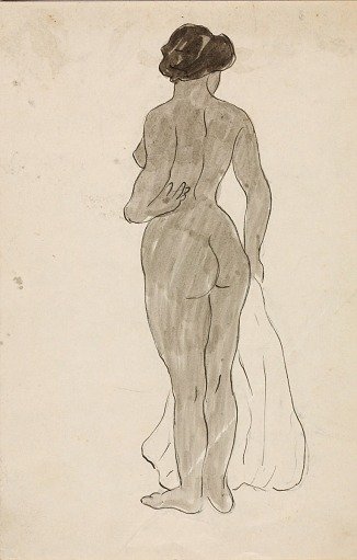 Standing Female Nude