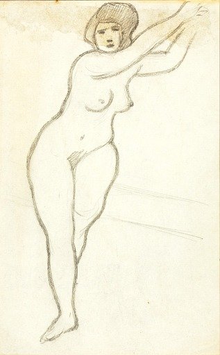 Standing Female Nude