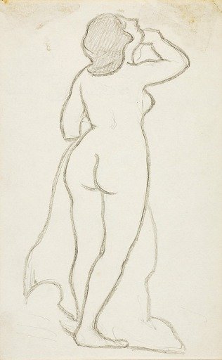 Standing Female Nude