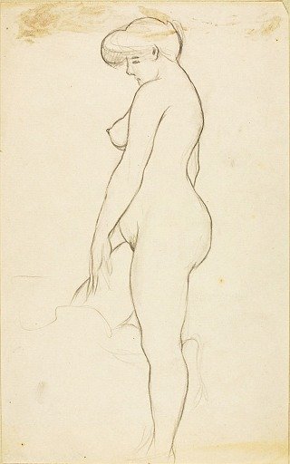Standing Female Nude