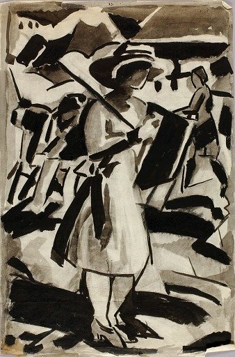 Standing Figure of a Woman