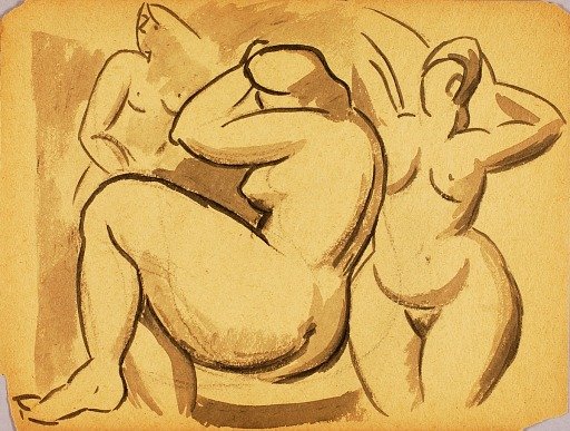 Three Female Nudes
