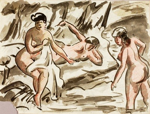 Three Female Nudes
