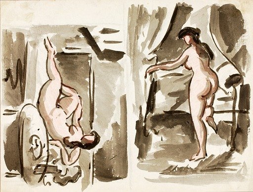 Two Female Nudes