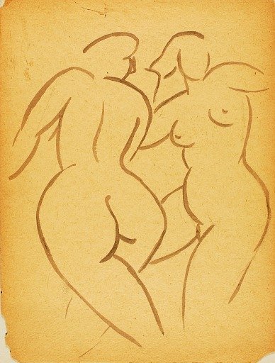 Two Female Nudes