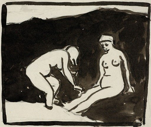 Two Female Nudes