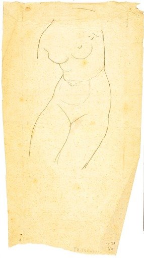 Venus Guiding Eneas and the Trojans to the Latin Shore (Torso of Venus)