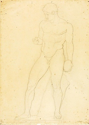 Standing Discus Thrower (Vatican no. 615), front view