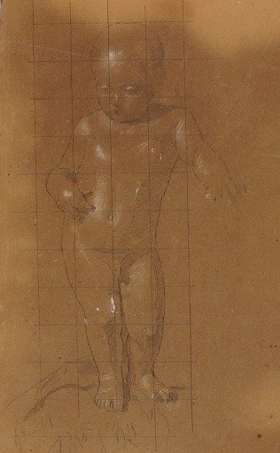 Standing Nude Child