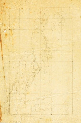 Young Lady in Afternoon Dress