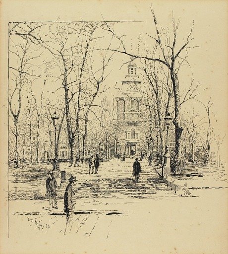 Philadelphia, View from the Park
