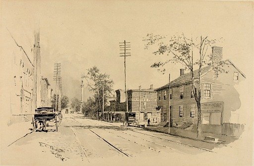 Trenton, Old King Street Looking from Hessian Headquarters